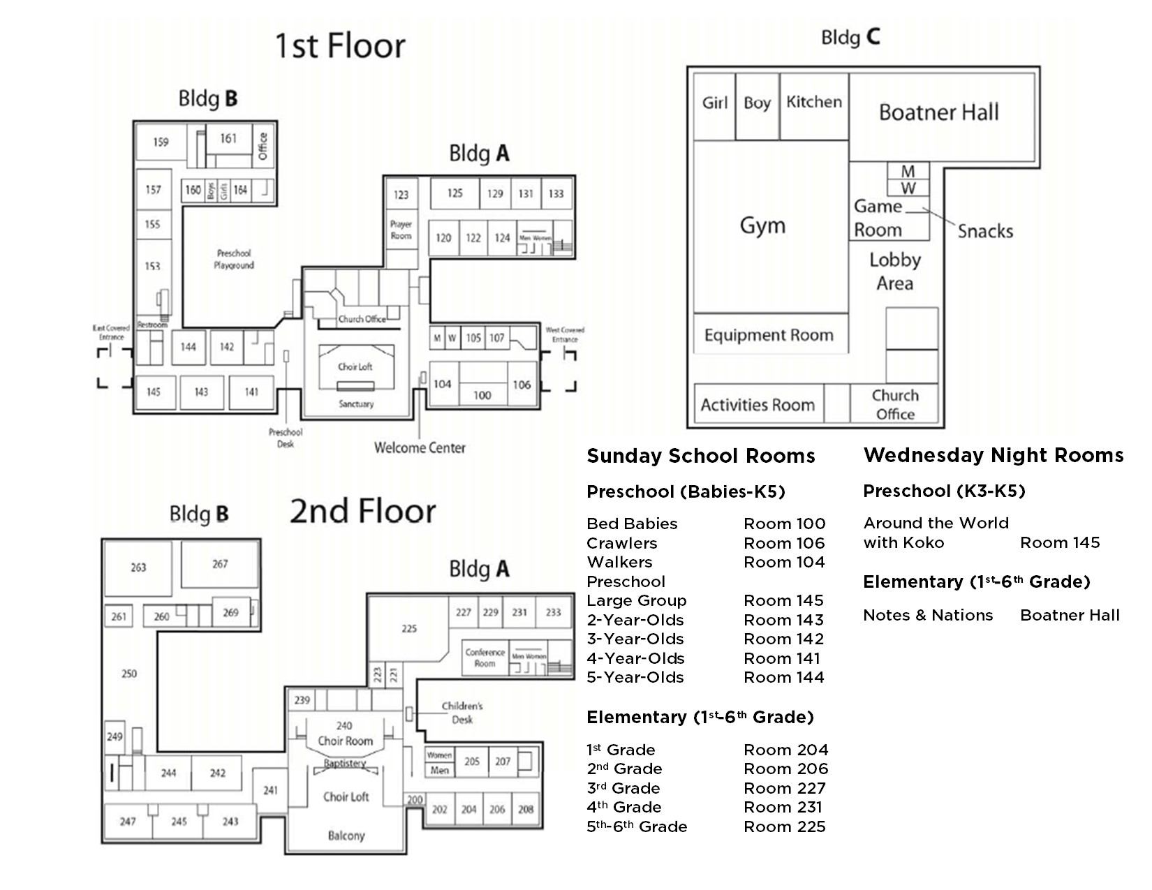 Campus Map – Park Place Kids